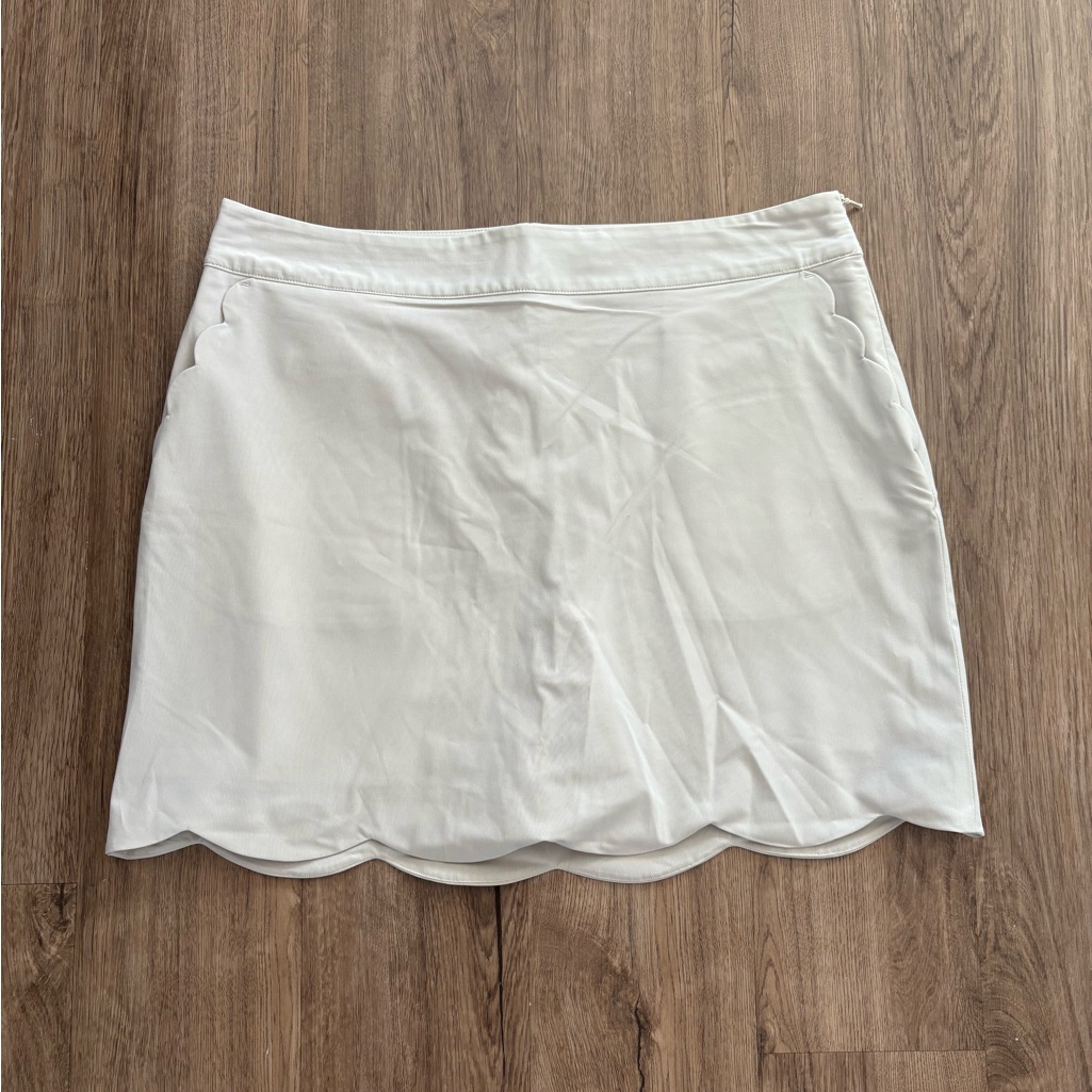 Cream Vineyard Vines Tennis Skirt